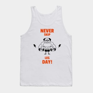 Leg day By Lamaj Tank Top